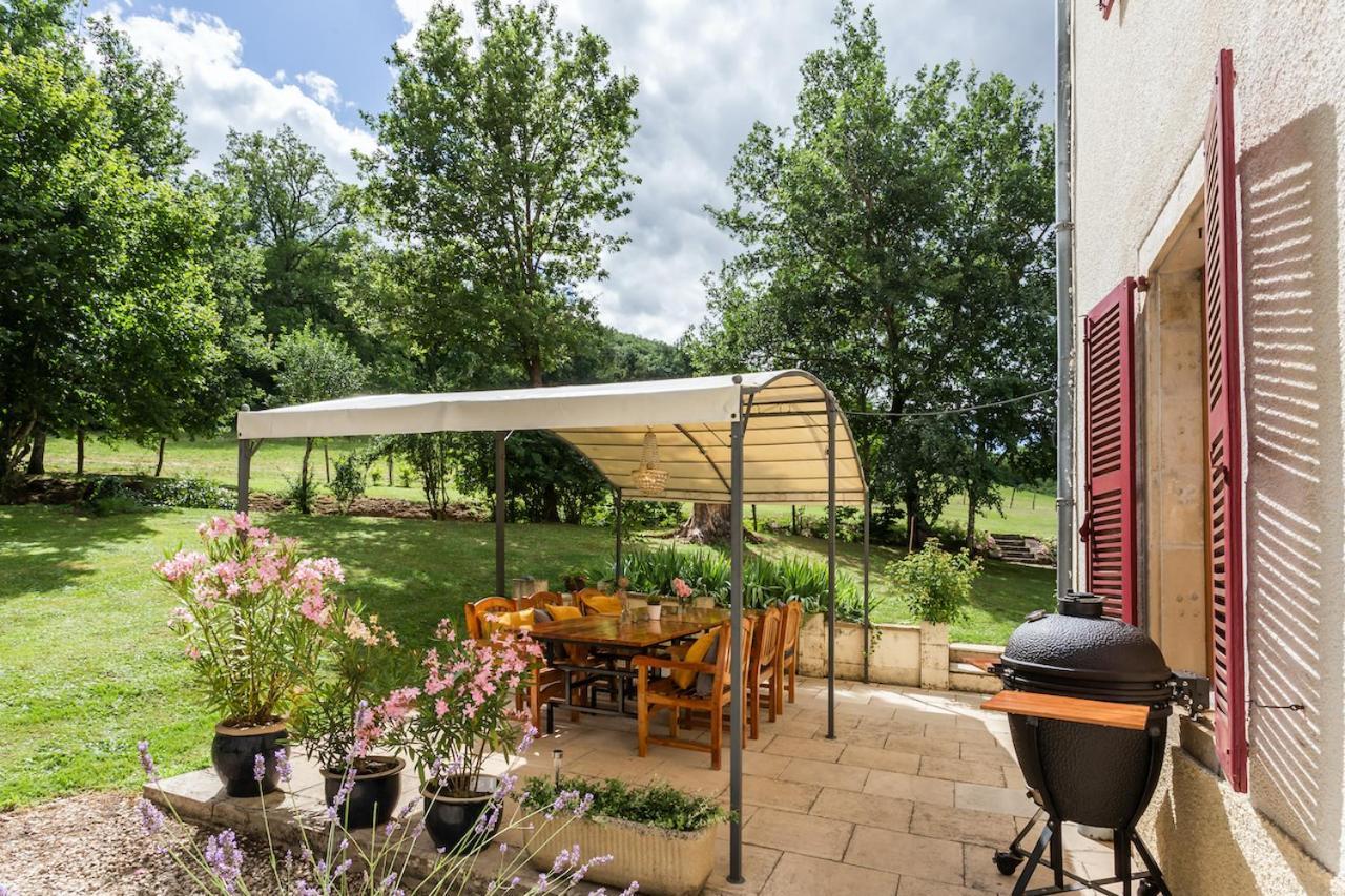 Domaine La Rose Bed & Breakfast Caylus Bagian luar foto